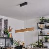 Fugelsta Suspension, Suspension LED Noir, 1 lumière