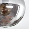 Gastor Plafonnier, Boule lumineuse 45 cm Fumé, 5 lumières