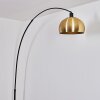 Baloca Lampadaire, Lampadaires arc Noir, 1 lumière