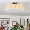 Foggia Plafonnier Nickel mat, 3 lumières