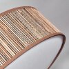 Foggia Plafonnier Nickel mat, 3 lumières