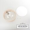 Foggia Plafonnier Nickel mat, 3 lumières