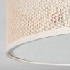 Foggia Plafonnier Nickel mat, 3 lumières