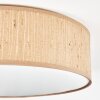 Antillo Plafonnier Brun, Écru, Blanc, 3 lumières