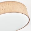 Antillo Plafonnier Brun, Écru, Blanc, 3 lumières