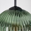 Koyoto Suspension, Boule lumineuse, Suspension grappe 45 cm Bleu, Vert, Cuivré, 5 lumières