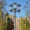 Tieva Réverbère, Eclairage de chemin Noir, Argenté, 3 lumières