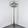 Tieva Réverbère, Eclairage de chemin Noir, Argenté, 3 lumières