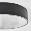Elmar Plafonnier LED Noir, 1 lumière