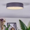 Elmar Plafonnier LED Noir, 1 lumière
