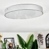 Elmar Plafonnier LED Argenté, 1 lumière