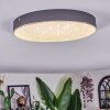 Elmar Plafonnier LED Noir, 1 lumière