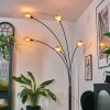 Nikkala Lampadaire Noir, 5 lumières