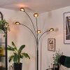 Nikkala Lampadaire Noir, 5 lumières