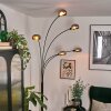 Nikkala Lampadaire Noir, 5 lumières