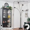 Nikkala Lampadaire Noir, 5 lumières