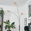 Nikkala Lampadaire Chrome, Blanc, 3 lumières