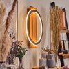 Pompu Applique murale LED Écru, Noir, 1 lumière