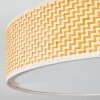 Foggia Plafonnier Nickel mat, 3 lumières