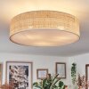Foggia Plafonnier Nickel mat, 3 lumières
