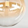 Chehalis Plafonnier, Boule lumineuse Ambre, Clair, 3 lumières