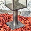 Tieva Borne lumineuse, Eclairage de chemin Noir, Argenté, 1 lumière