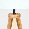 Soungou Lampadaire Écru, Noir, 1 lumière