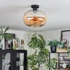 Apedo Plafonnier Ambre, 1 lumière