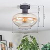 Mertola Plafonnier Ambre, Clair, 1 lumière