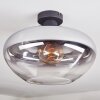 Mertola Plafonnier Clair, Fumé, 1 lumière