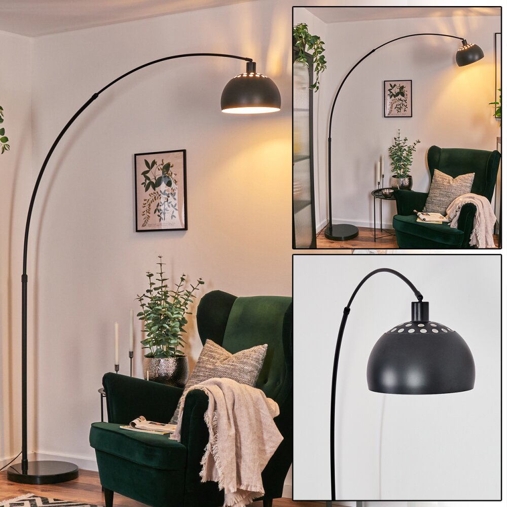 Baloca Lampadaire Noir, 1 lumière main product photo
