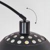 Baloca Lampadaire, Lampadaires arc Noir, 1 lumière