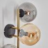 Gastor Boule lumineuse, Applique murale 42 cm Or, Noir, 3 lumières