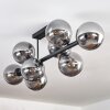 Gastor Plafonnier, Boule lumineuse Fumé, 8 lumières Gastor Plafonnier, Boule lumineuse Fumé, 8 lumières