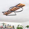 Pompu Plafonnier LED Écru, Noir, 1 lumière