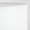 Soungou Lampadaire Chrome, Écru, 1 lumière
