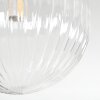 Chehalis Plafonnier, Boule lumineuse Ambre, Clair, Fumé, 3 lumières