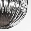 Chehalis Plafonnier, Boule lumineuse Ambre, Fumé, 3 lumières