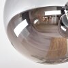 Gastor Plafonnier, Boule lumineuse Fumé, 3 lumières
