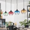 Cem Suspension, Suspension Bleu, Jaune, Vert, Clair, Rouge, 4 lumières