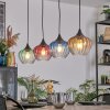 Cem Suspension, Suspension Bleu, Jaune, Vert, Clair, Rouge, 4 lumières