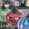 Cem Suspension, Suspension Bleu, Jaune, Vert, Clair, Rouge, 4 lumières