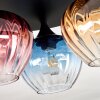 Cem Plafonnier Bleu, Jaune, Clair, Rouge, 3 lumières