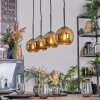Koyoto Suspension, Boule lumineuse, Suspension Or, 4 lumières