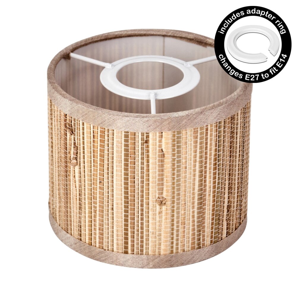 Bongal pièce de rechange, Abat-jour Écru, Blanc main product photo