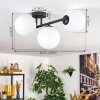 Gastor Plafonnier, Boule lumineuse Blanc, 3 lumières