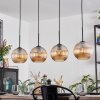 Koyoto Suspension, Boule lumineuse, Suspension Ambre, 4 lumières
