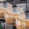 Koyoto Suspension, Boule lumineuse, Suspension Ambre, 4 lumières
