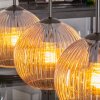 Koyoto Suspension, Boule lumineuse, Suspension Ambre, 4 lumières