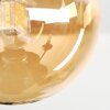 Chehalis Plafonnier, Boule lumineuse Ambre, 5 lumières